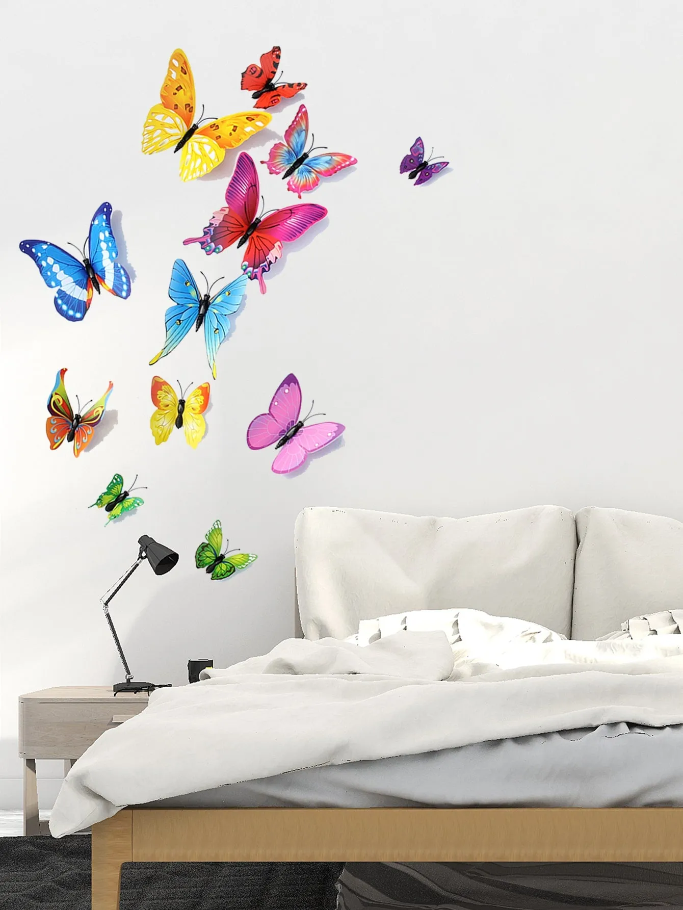 12pcs 3D Butterfly Wall Sticker