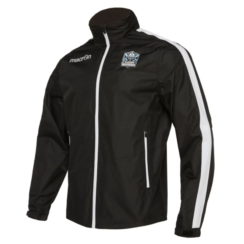 2022-2023 Glasgow Warriors Waterproof Jacket (Black)