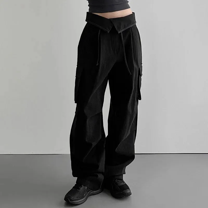 2024 High Waist Pocket Casual Cargo Pants