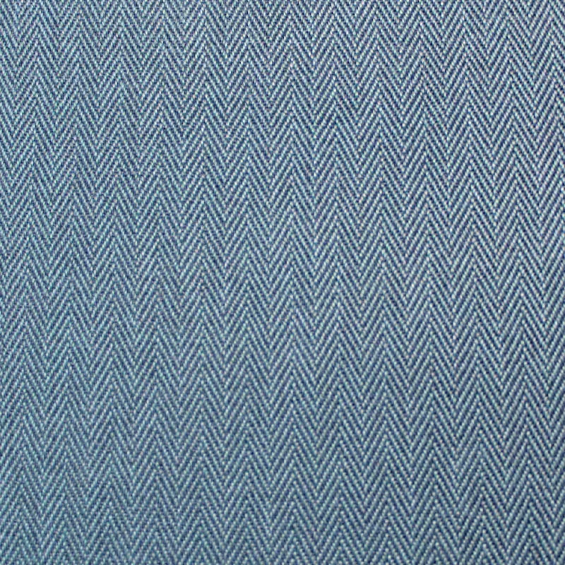 40CM REMNANT Furnishing Herringbone - Mid Blue