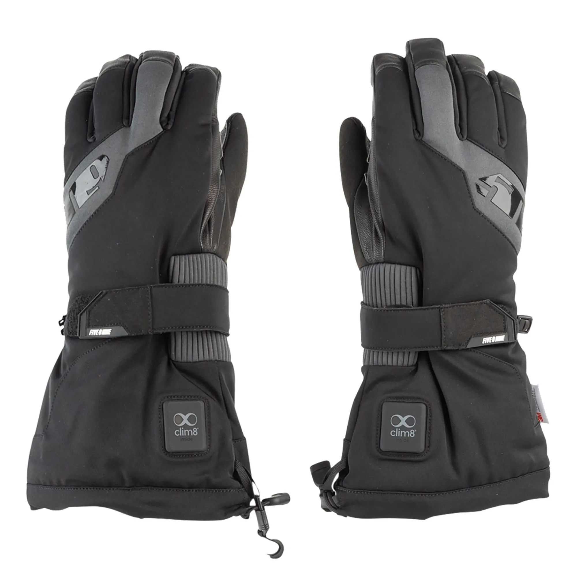 509  Backcountry Ignite Heated Gloves Snowmobile Waterproof Thinsulate Black