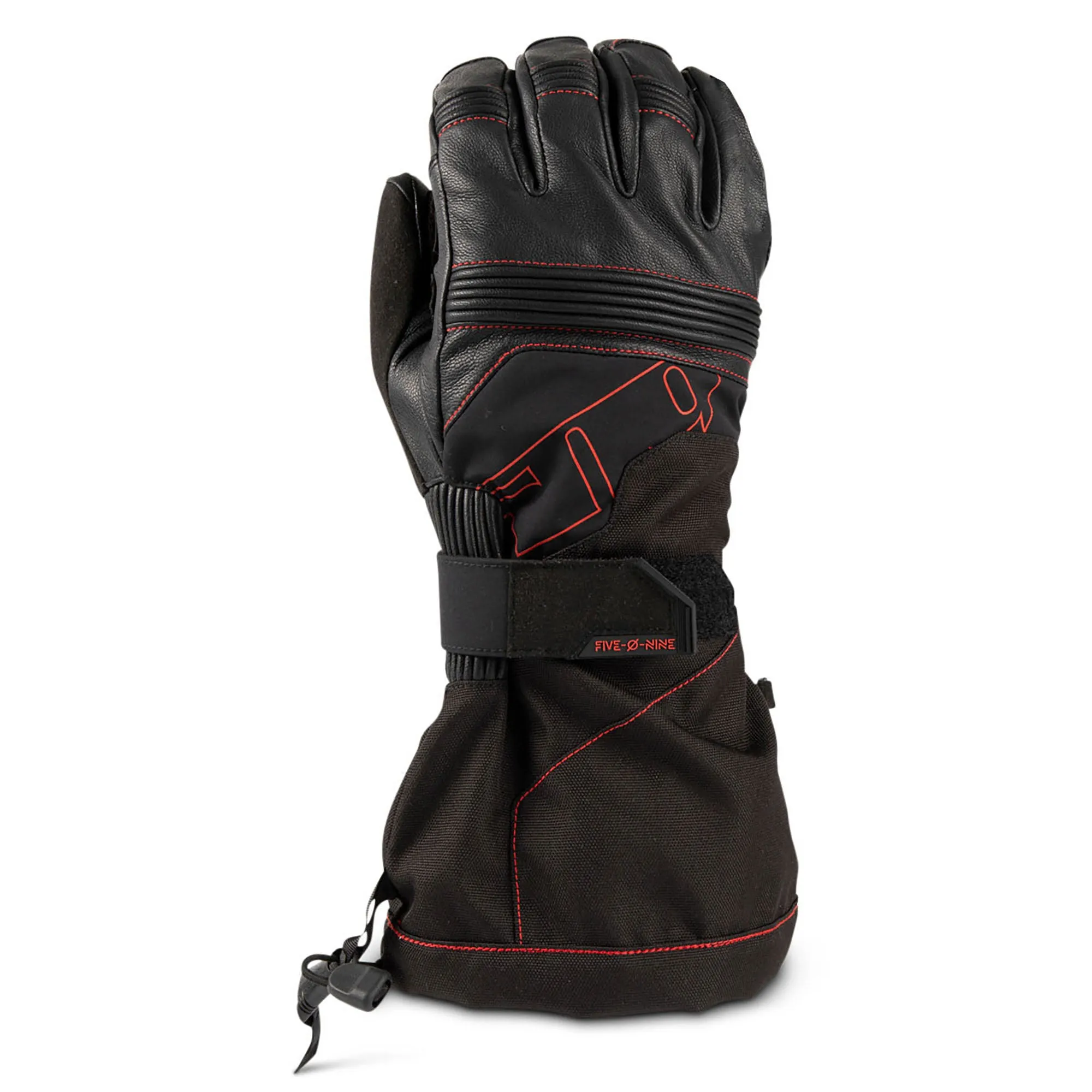 509  Range Snowmobile Gloves Waterproof Thinsulate Insulated 5Tech 3M Red