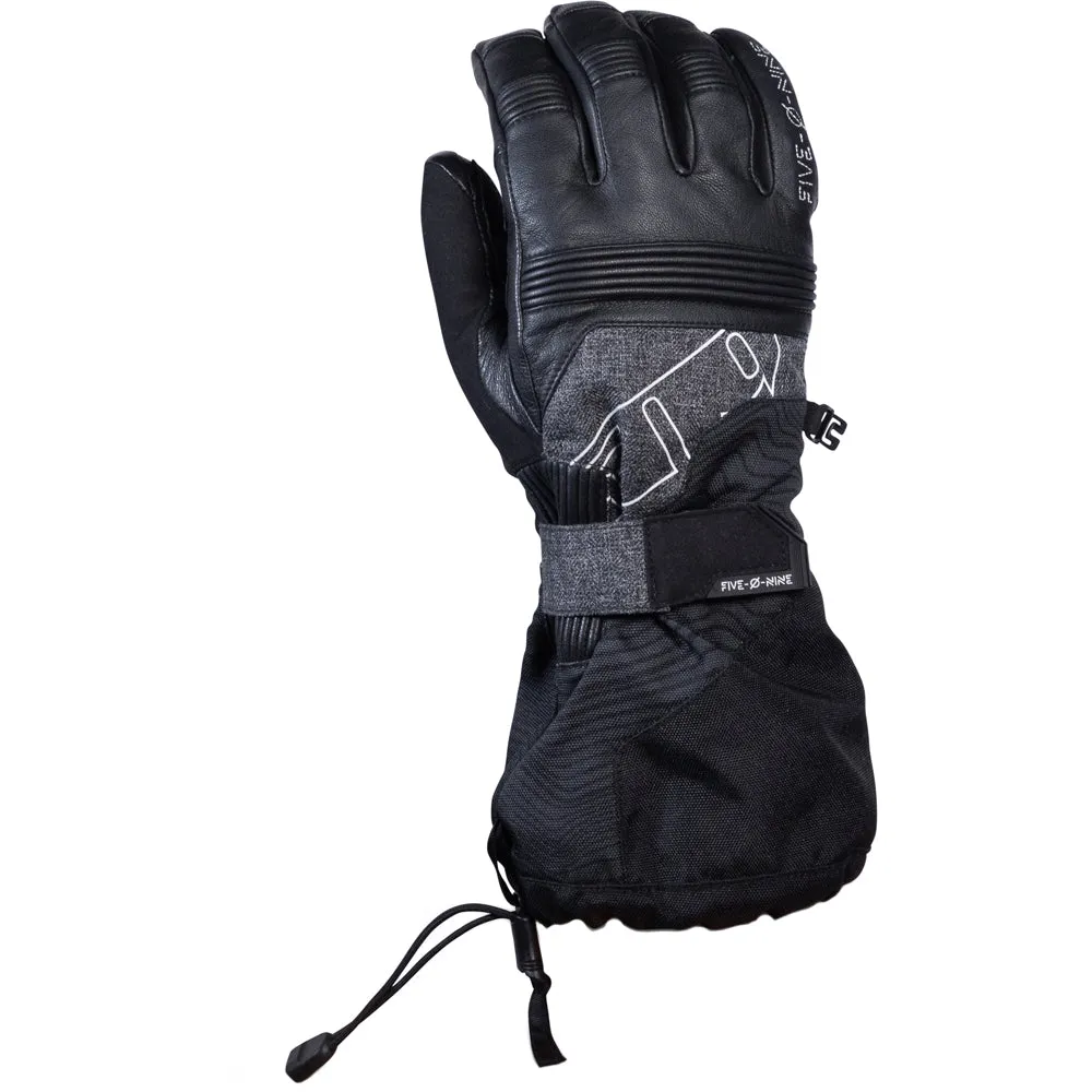 509  Range Snowmobile Gloves Waterproof Thinsulate Insulated 5Tech Race Black Ops