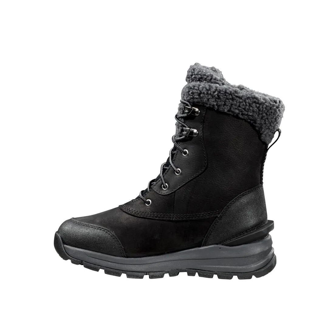 8" Women's Pellston Waterproof Insulated Winter Soft Toe Boot Black