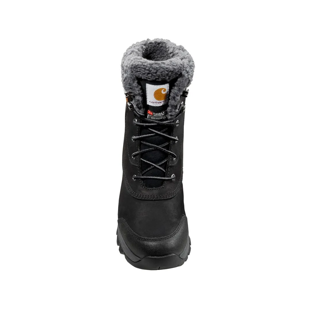 8" Women's Pellston Waterproof Insulated Winter Soft Toe Boot Black