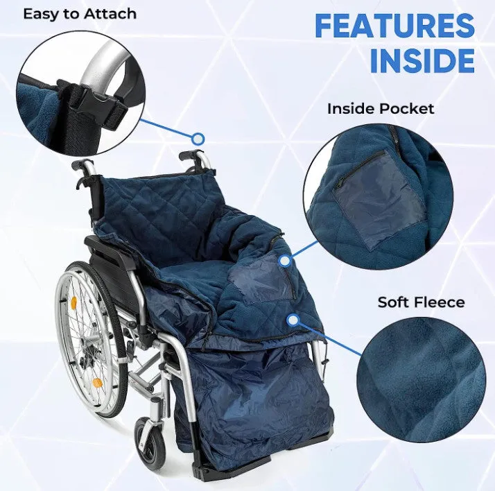 Deluxe Biscay Wheely Cosy by Ability Superstore - Premium Comfort and Mobility Solution