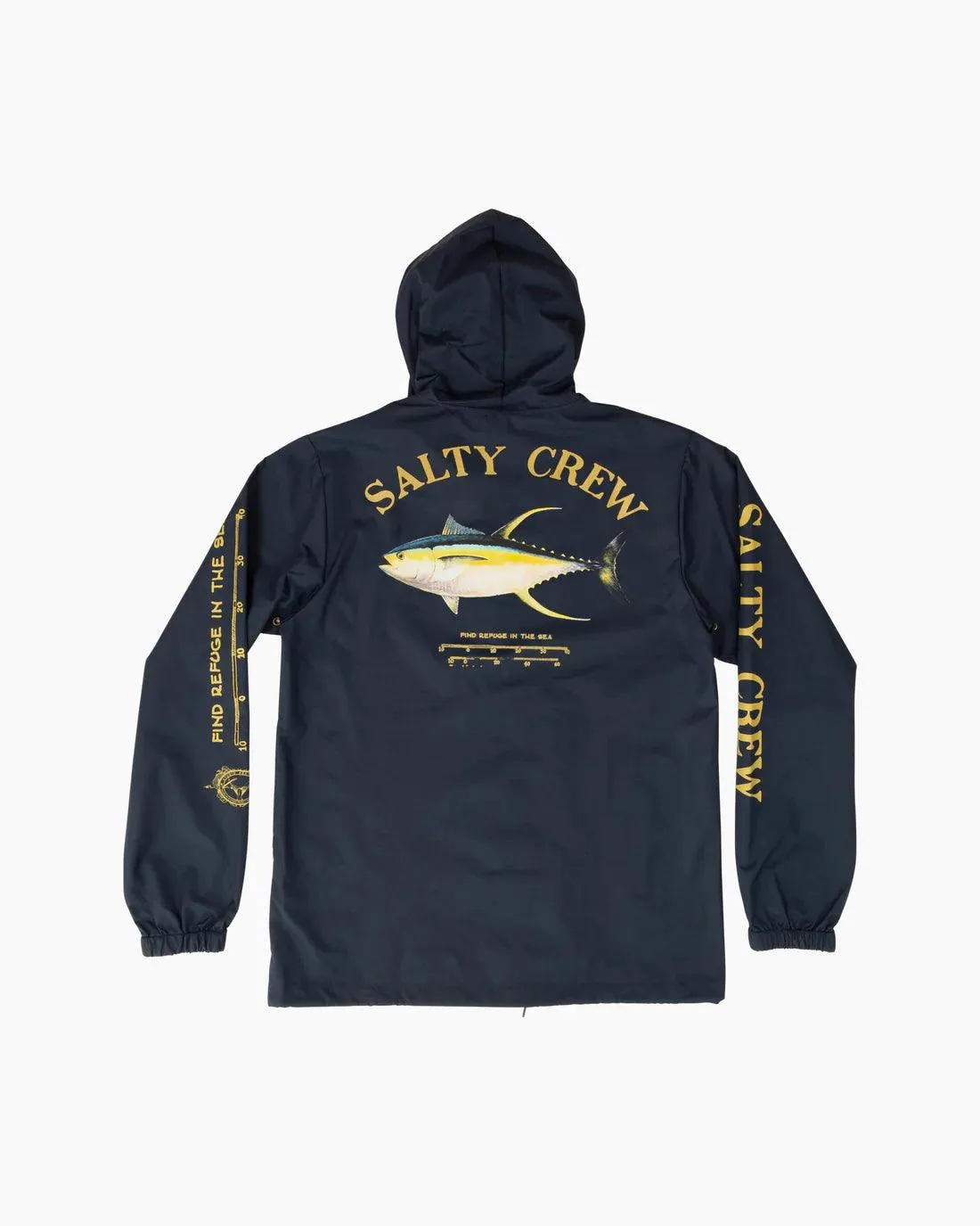 Ahi Mount Snap Jacket Navy