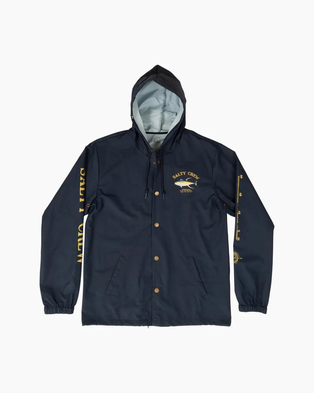 Ahi Mount Snap Jacket Navy