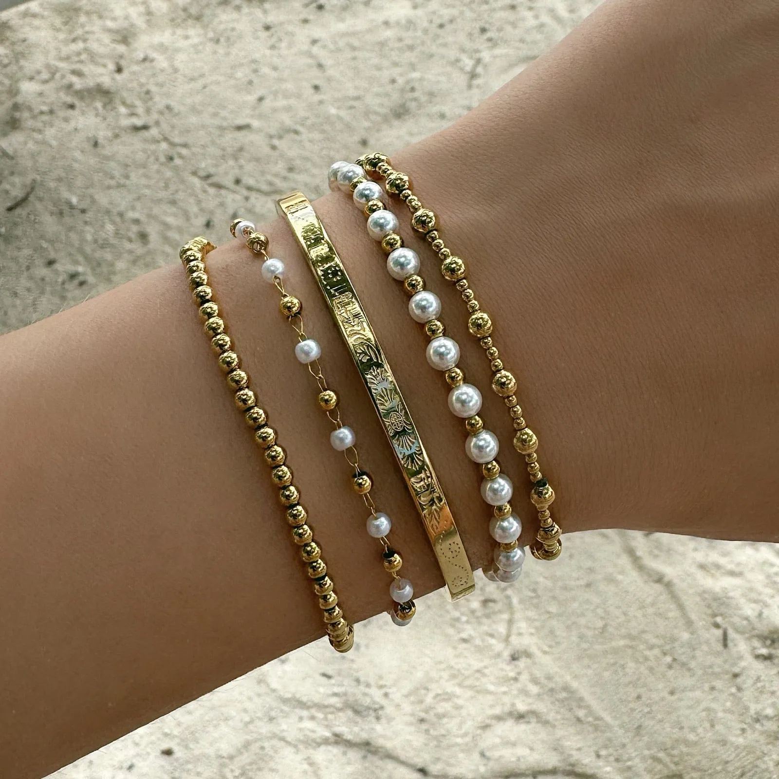 Antalya Pearl Bracelet