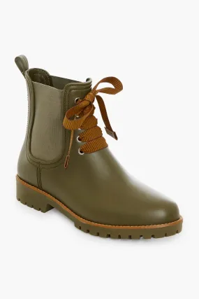 Army Grey Zina Rain Boots