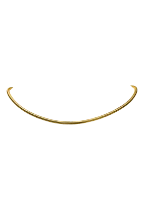 Avenue Snake Necklace 14K Gold Plated