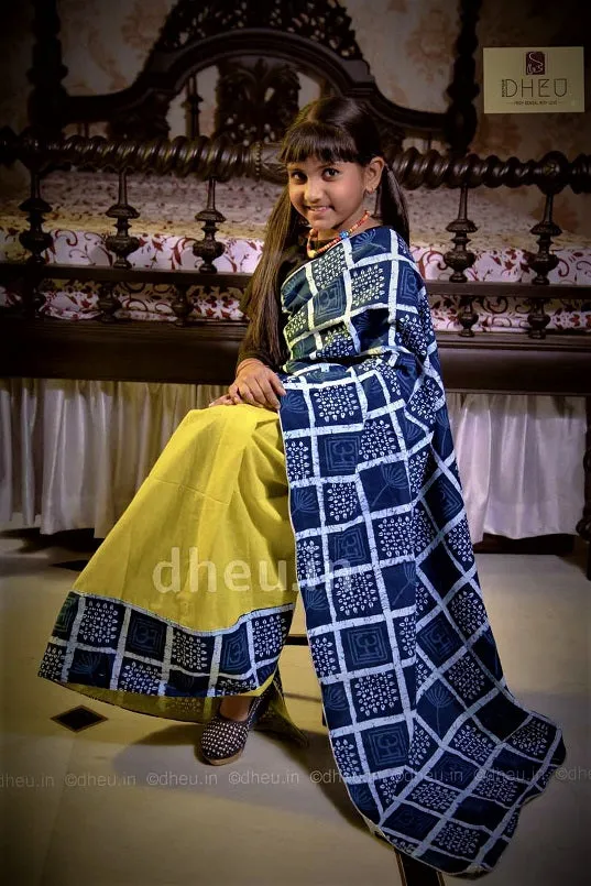 Baby Girls' Indigo Saree