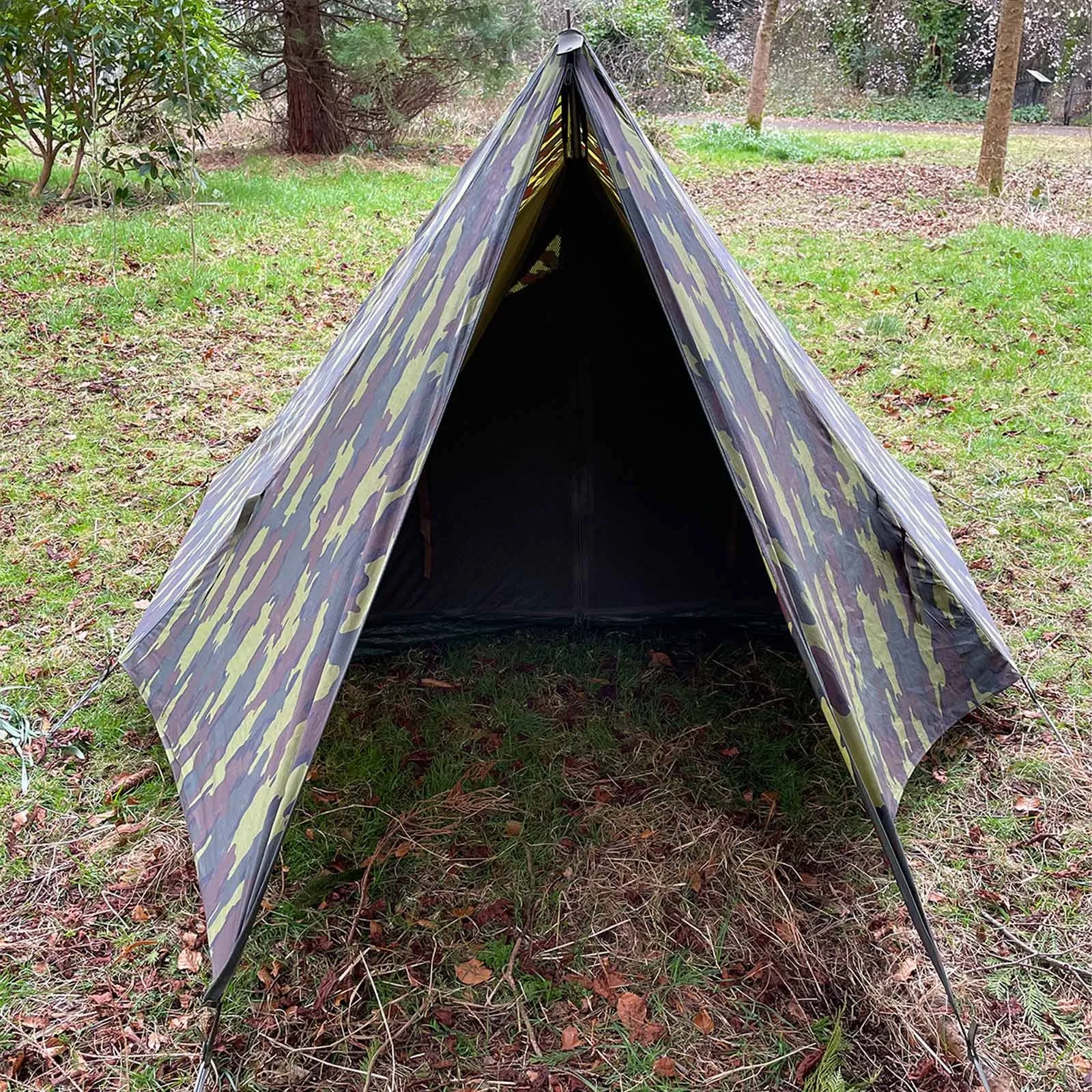 Belgian Army 2 Man Tent - Jigsaw Camo