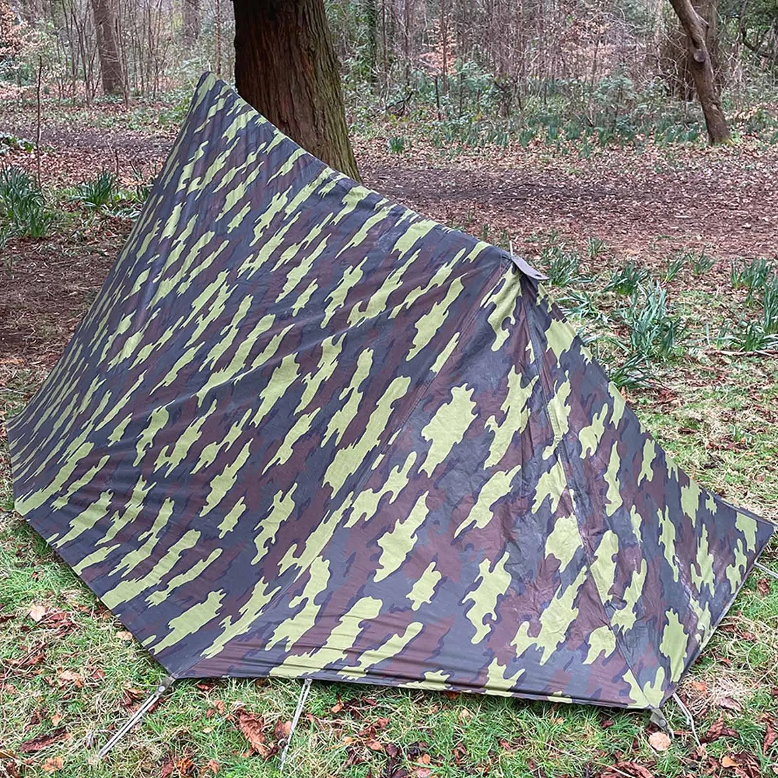 Belgian Army 2 Man Tent - Jigsaw Camo