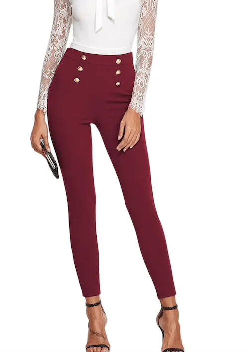 BELLA BUTTON PANTS