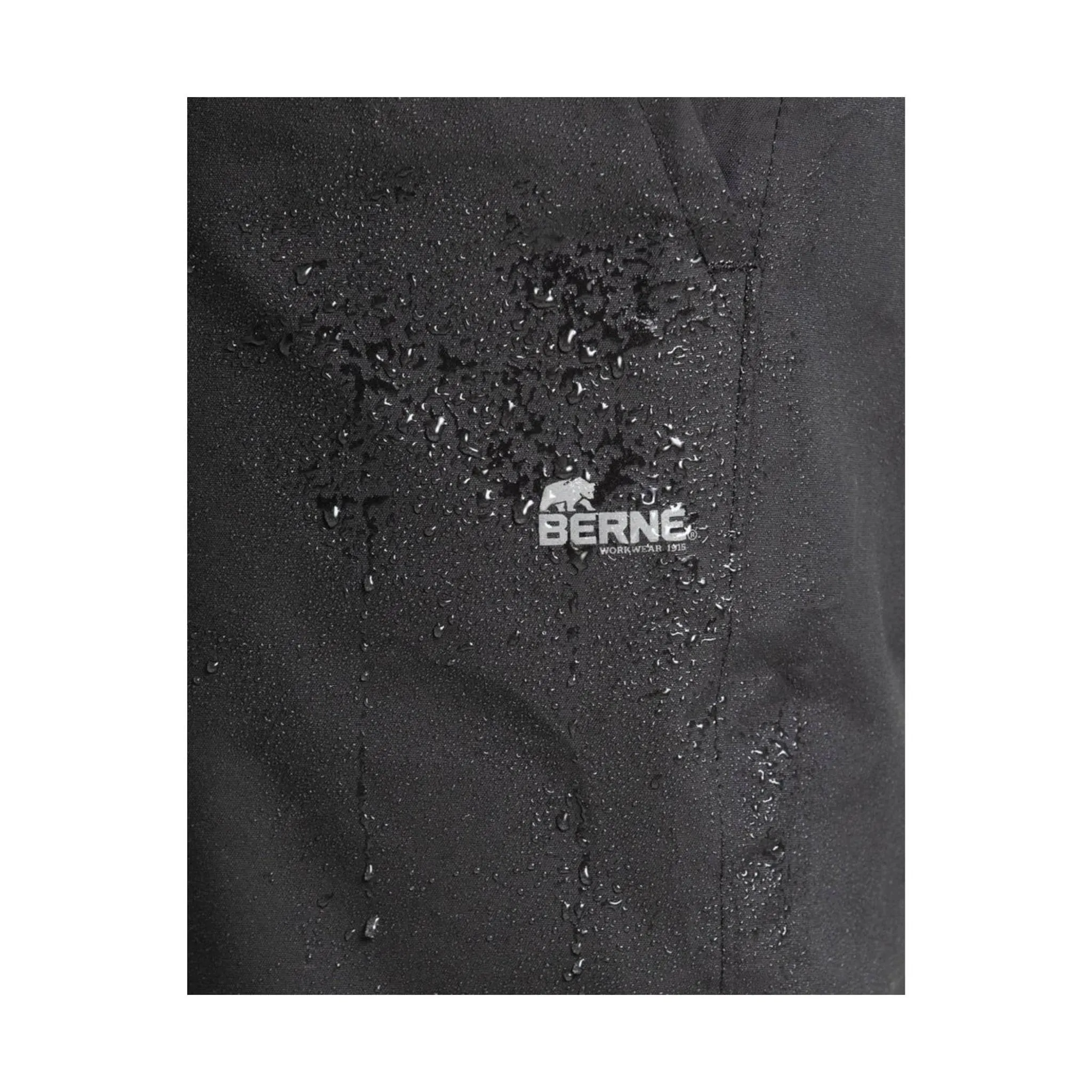 Berne Men's Coastline Waterproof Insulated Storm Pant - Black