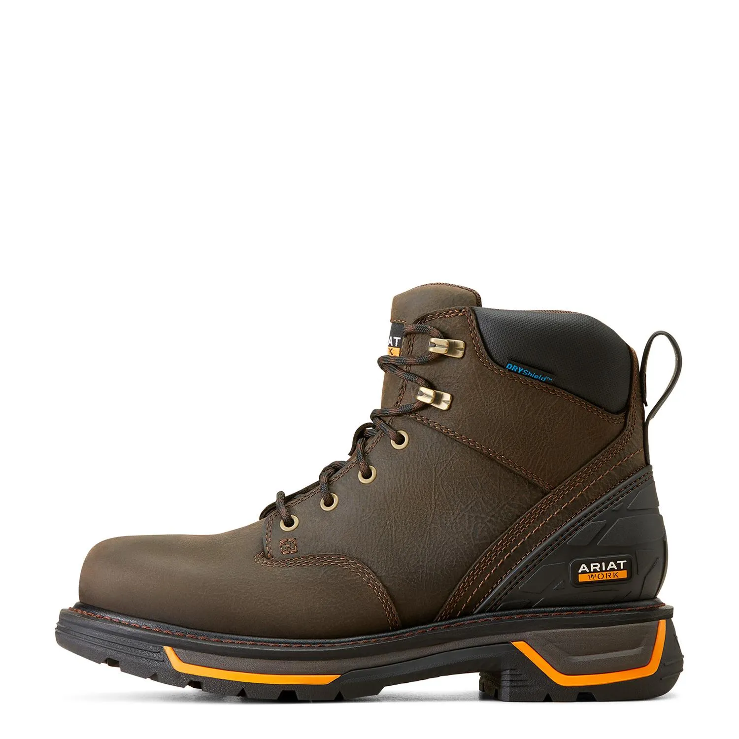 Big Rig 6 inch Soft-Toe Waterproof Boot Iron Coffee