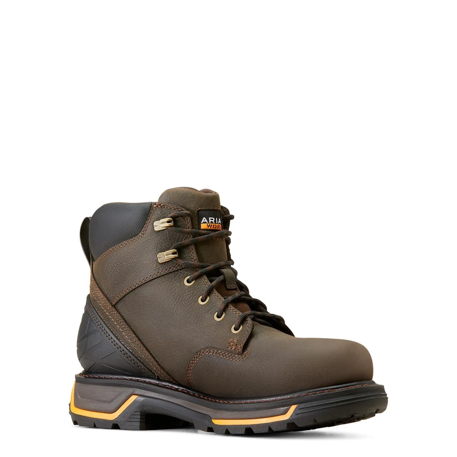 Big Rig 6 inch Soft-Toe Waterproof Boot Iron Coffee