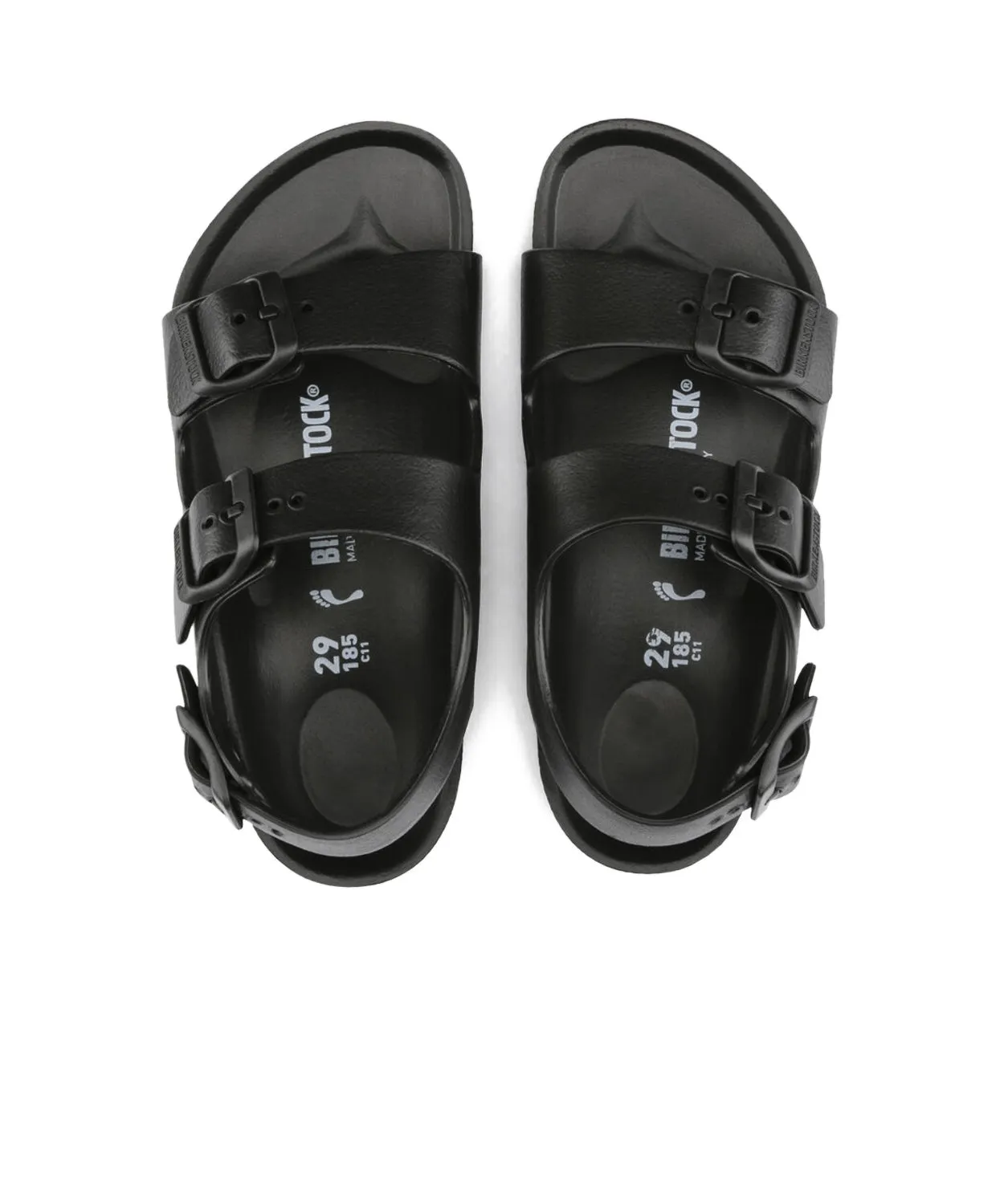 Birkenstock Kids Milano EVA Black Sandals