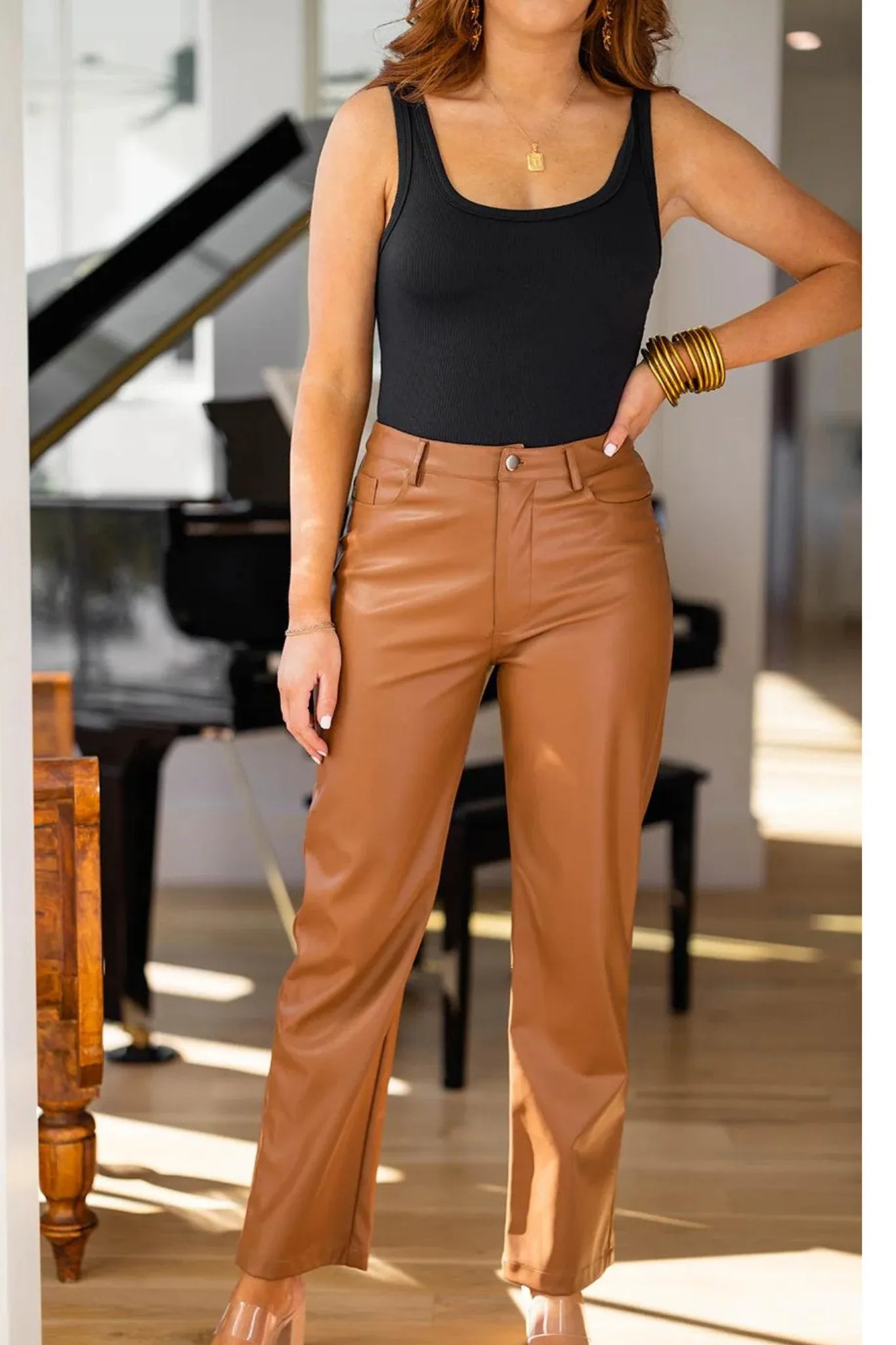 Buddy Love: Gomez Vegan Leather Pants