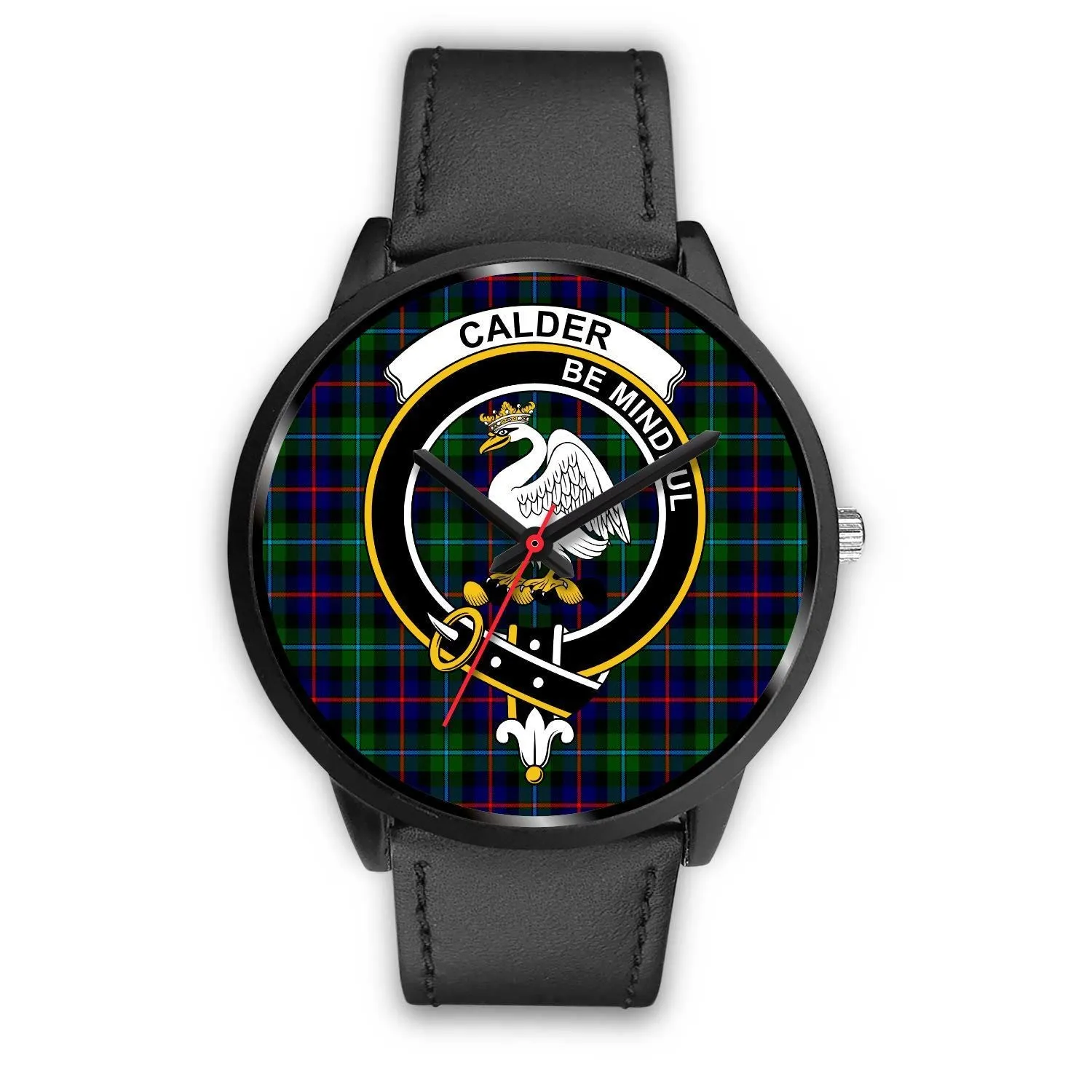 Calder Modern Clan Badge Tartan Black Watch