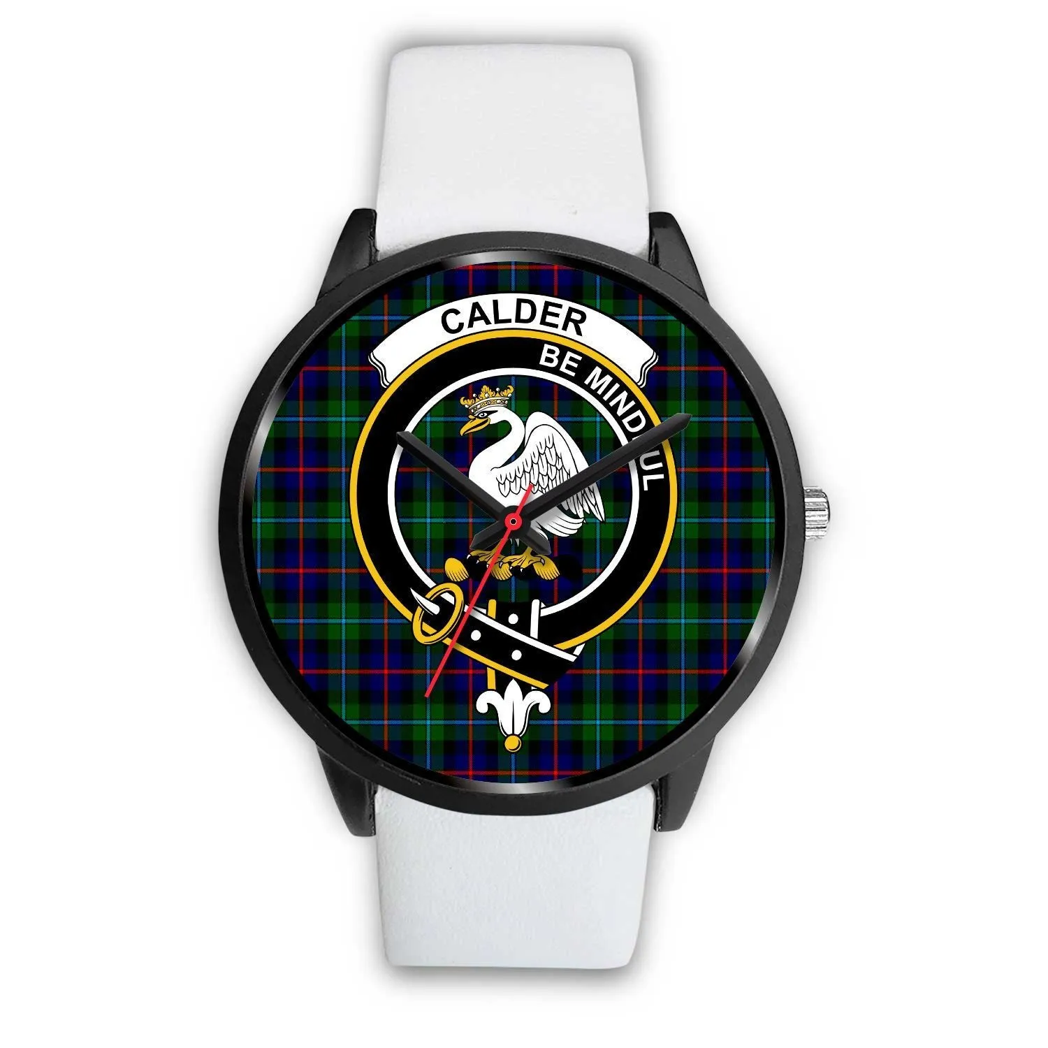 Calder Modern Clan Badge Tartan Black Watch