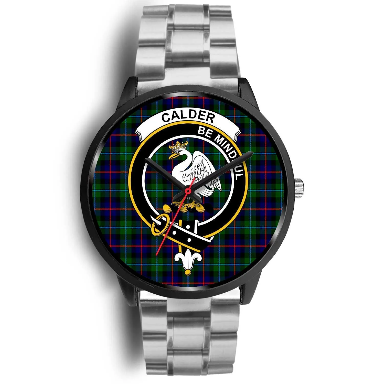 Calder Modern Clan Badge Tartan Black Watch