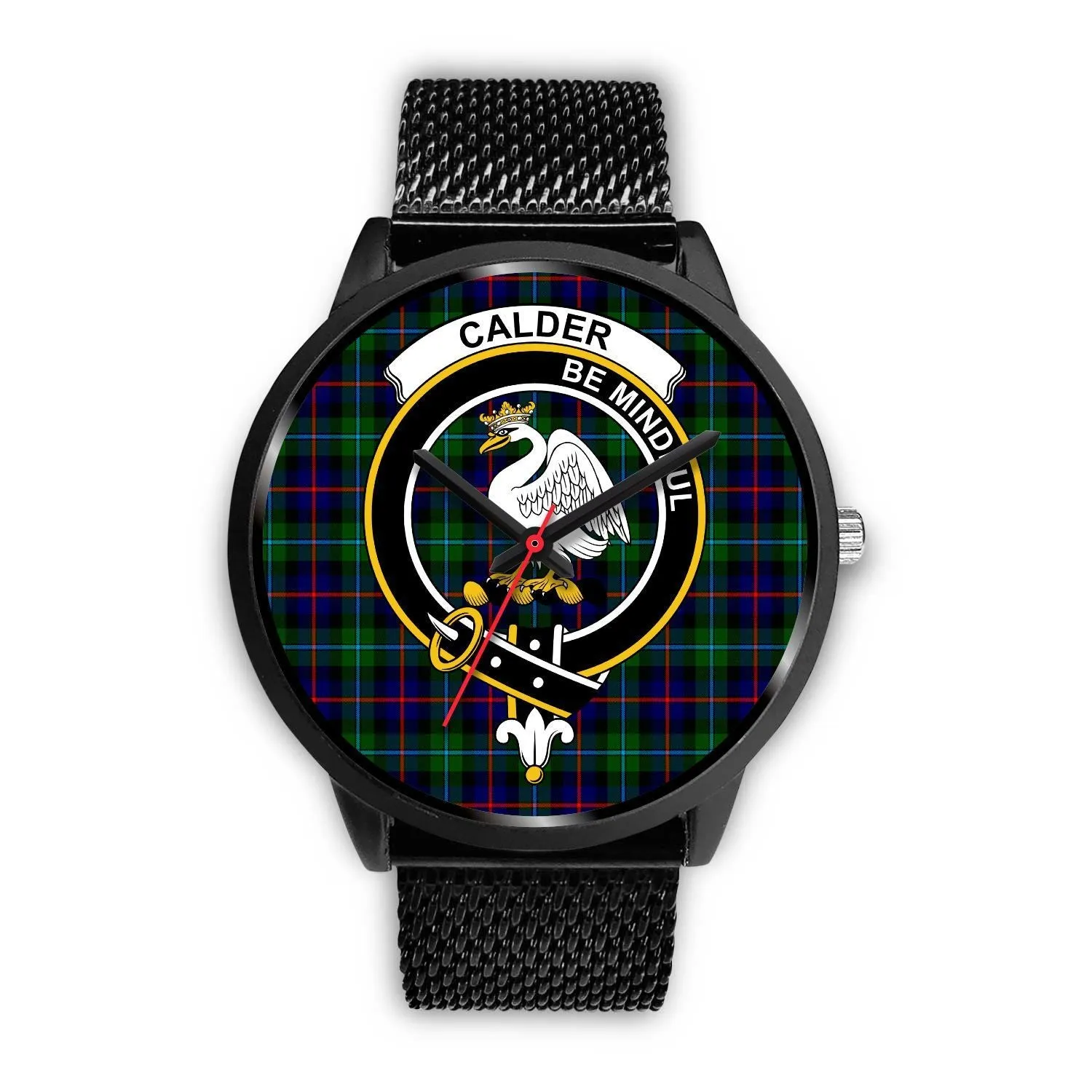 Calder Modern Clan Badge Tartan Black Watch