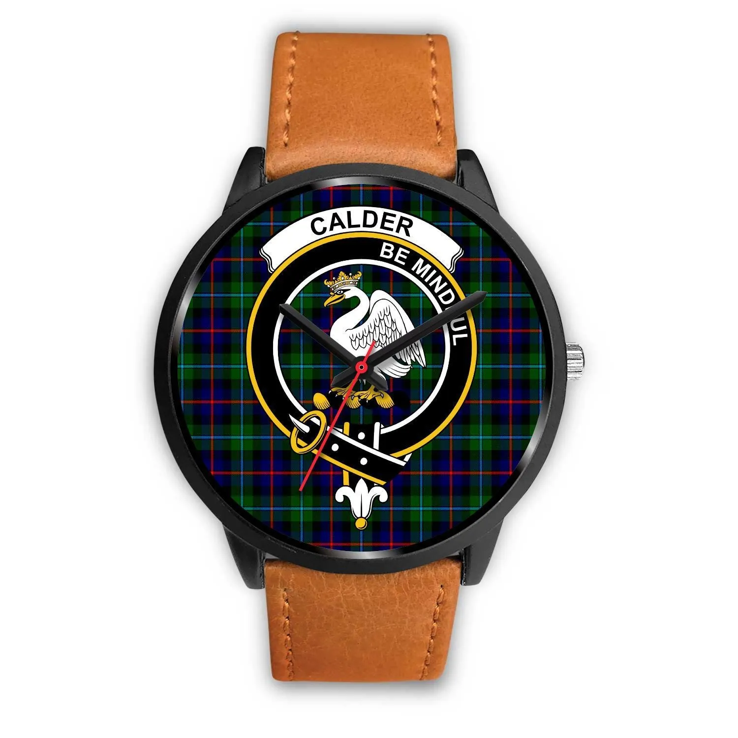 Calder Modern Clan Badge Tartan Black Watch