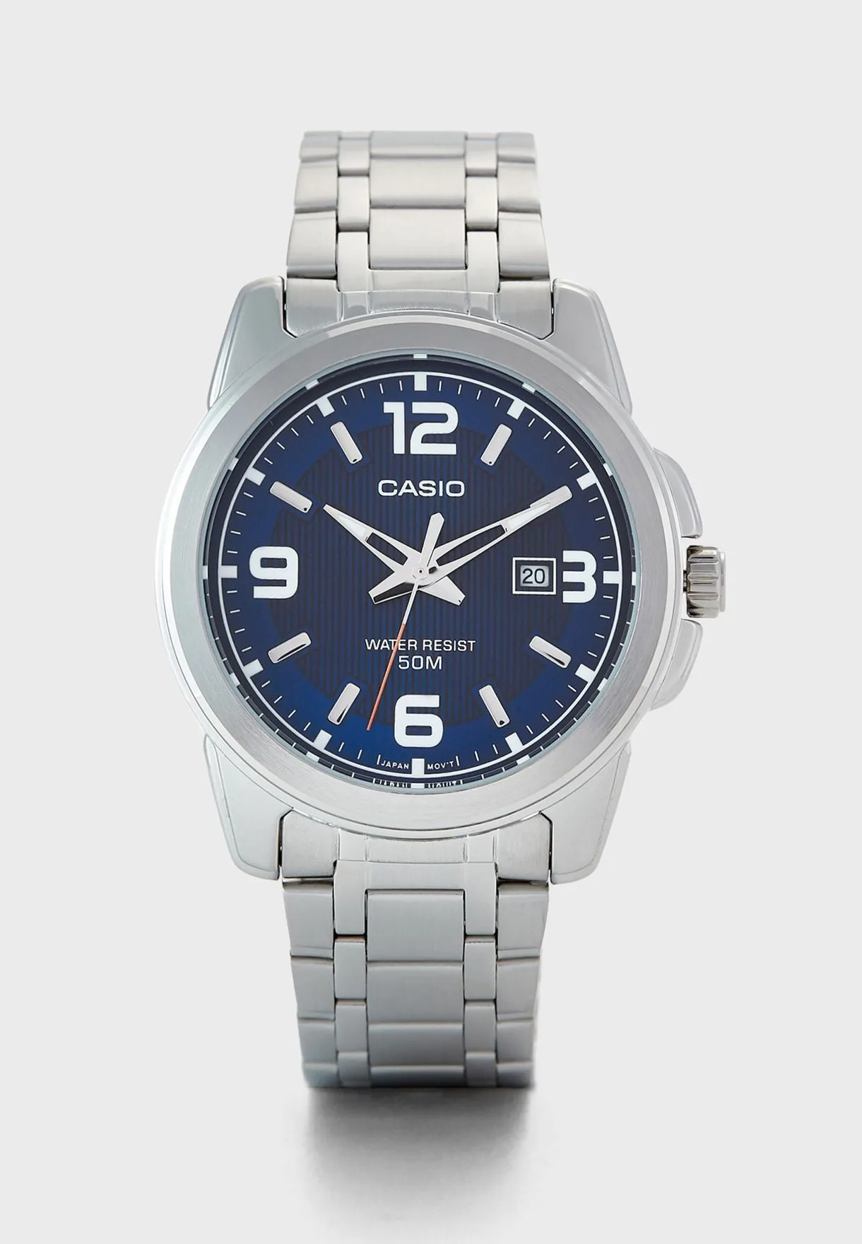 Casio - MTP-1314D-2AVDF - Stainless Steel Wrist Watch for men