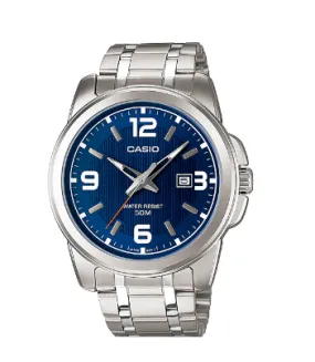 Casio - MTP-1314D-2AVDF - Stainless Steel Wrist Watch for men