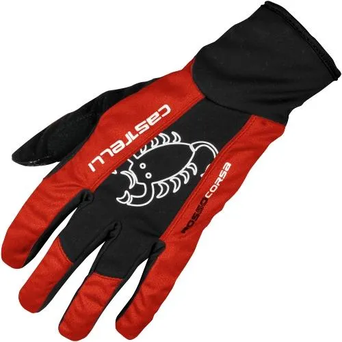 Castelli Leggenda Winter Glove - Black - Red