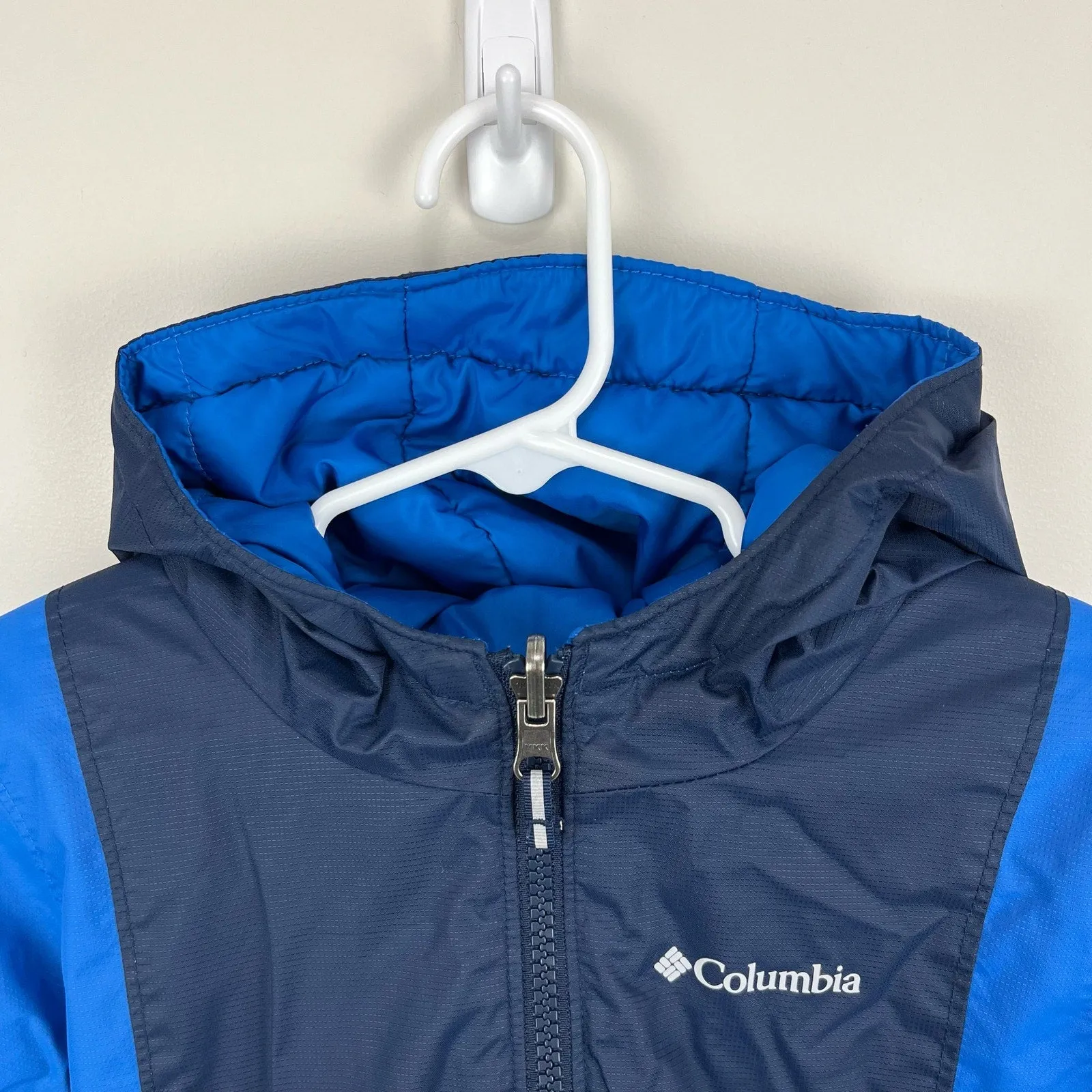 Columbia Double Flake Snow Jacket Bright Indigo 4T