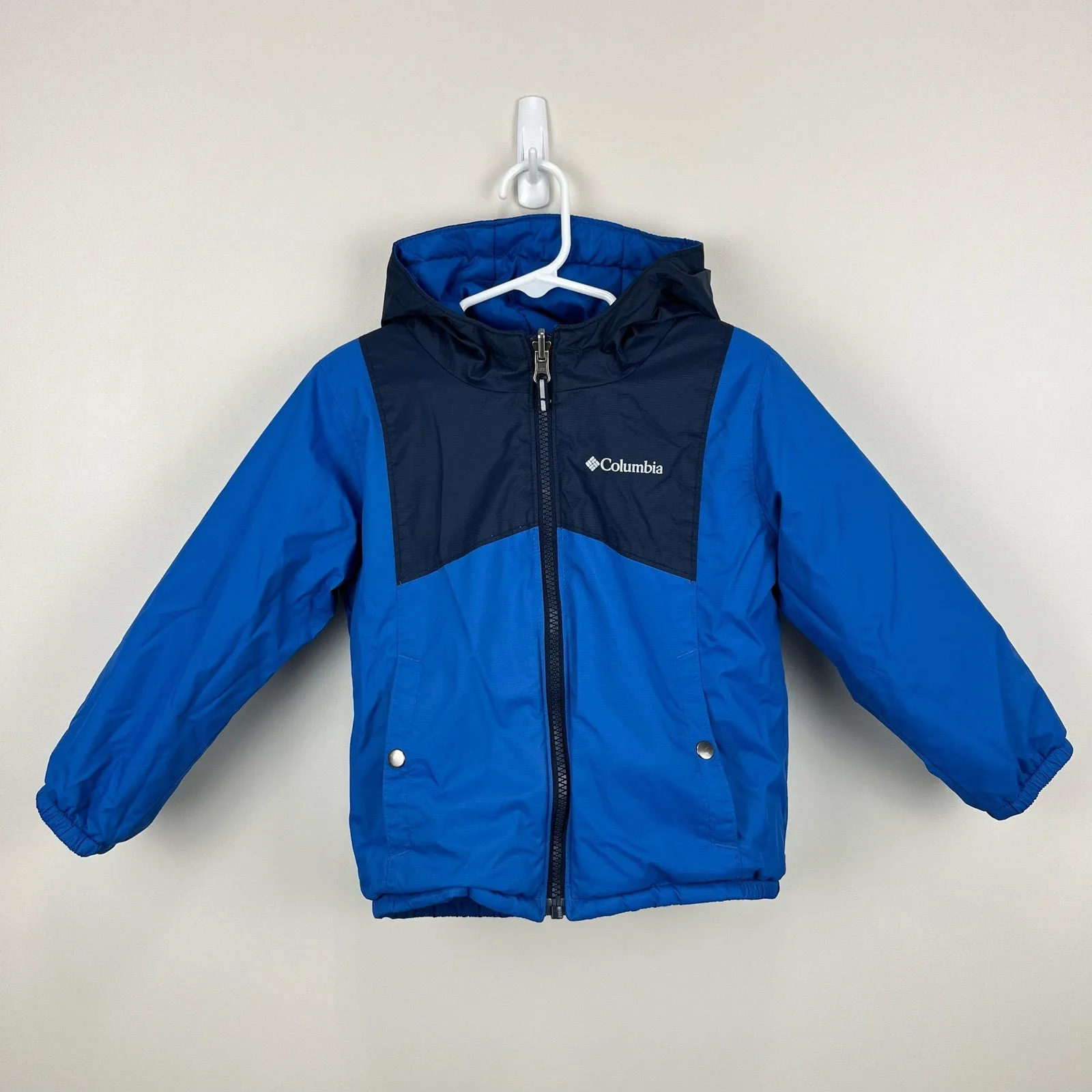 Columbia Double Flake Snow Jacket Bright Indigo 4T