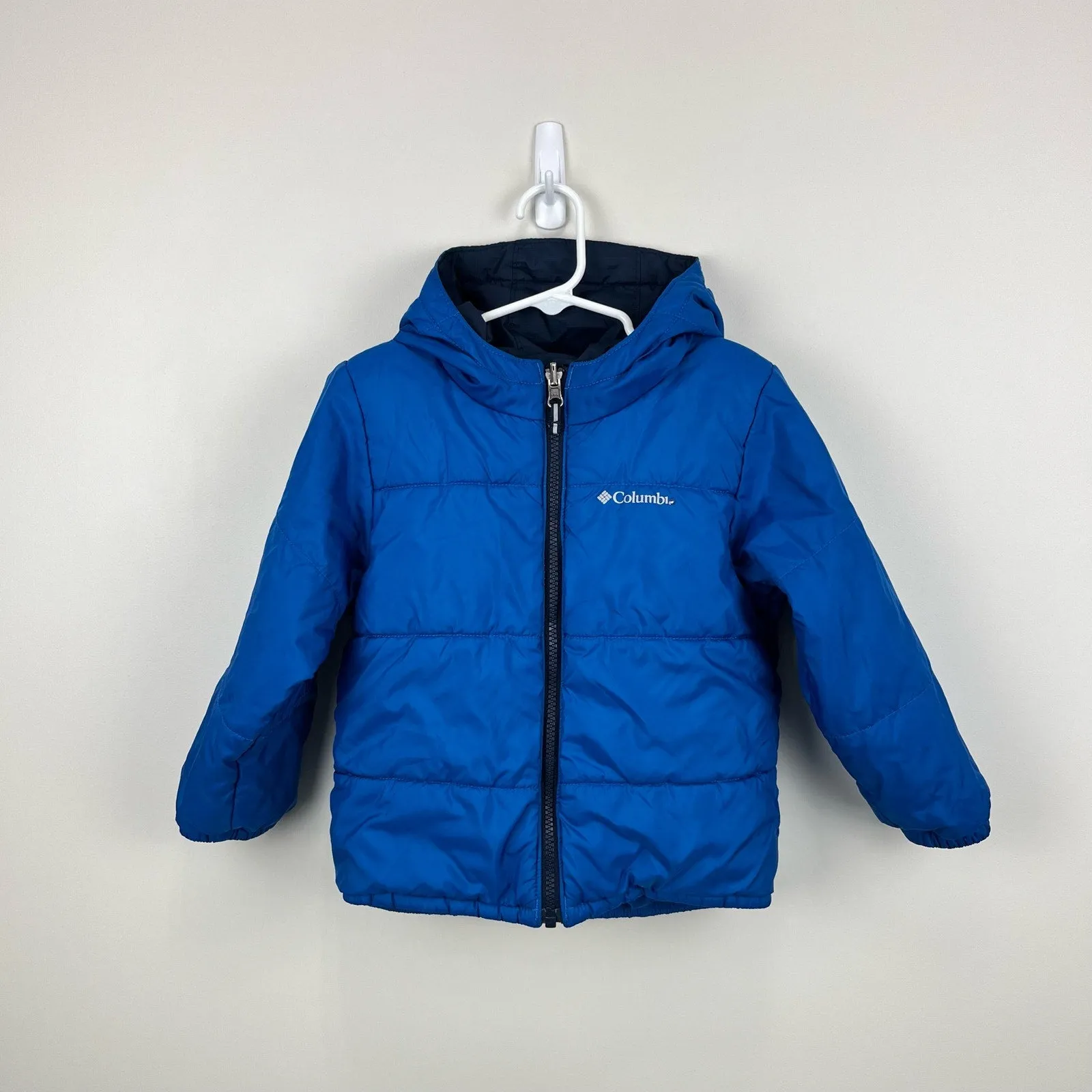 Columbia Double Flake Snow Jacket Bright Indigo 4T