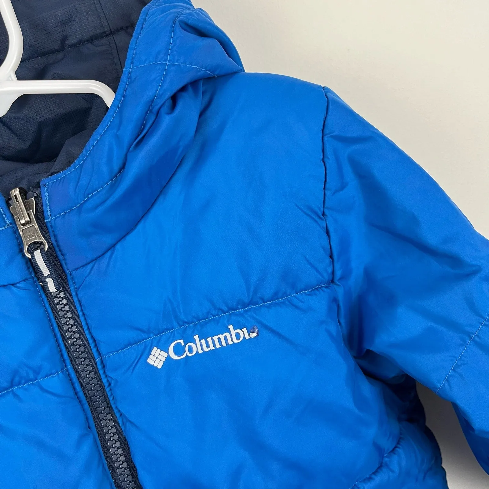 Columbia Double Flake Snow Jacket Bright Indigo 4T