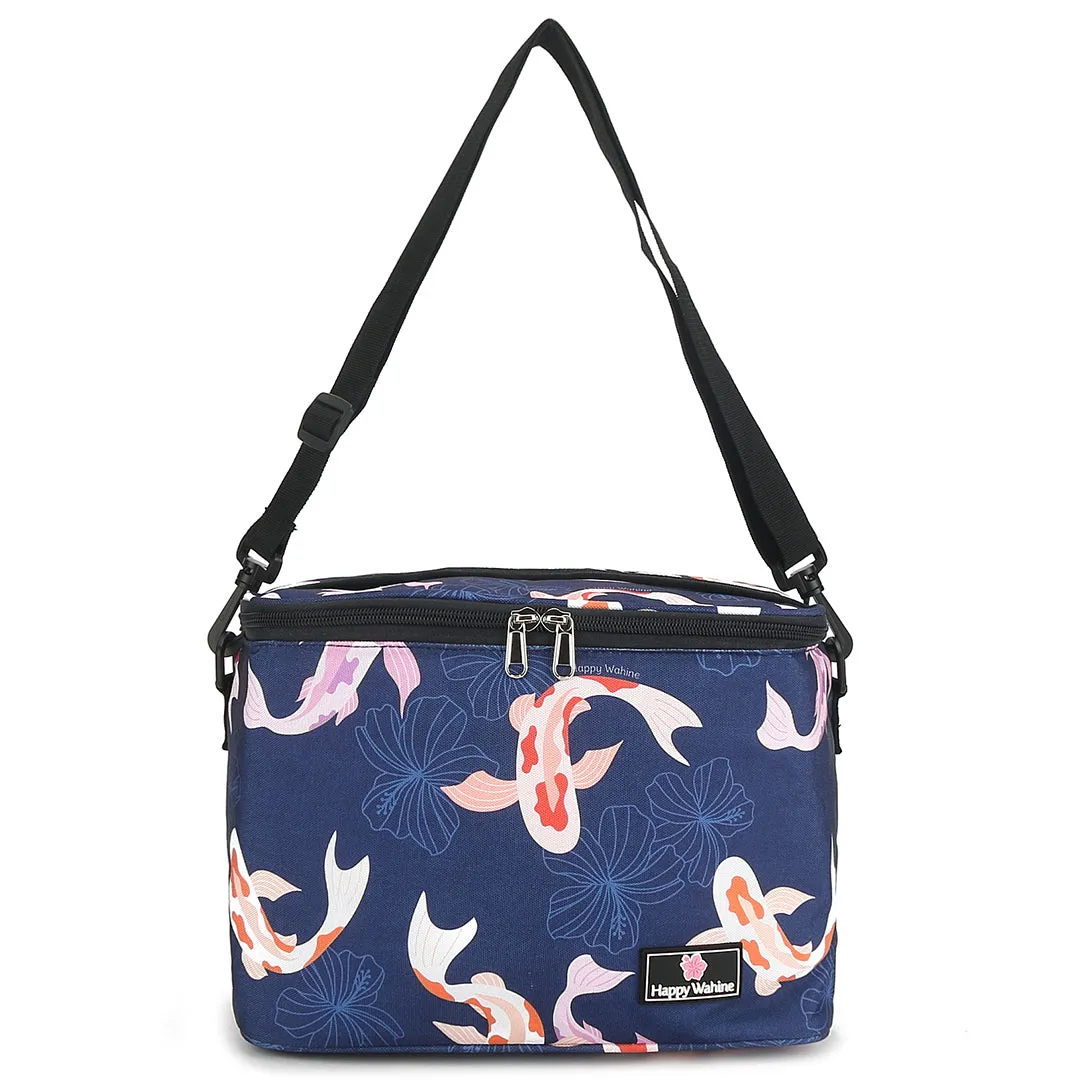 Cooler Tote Medium Koi Navy