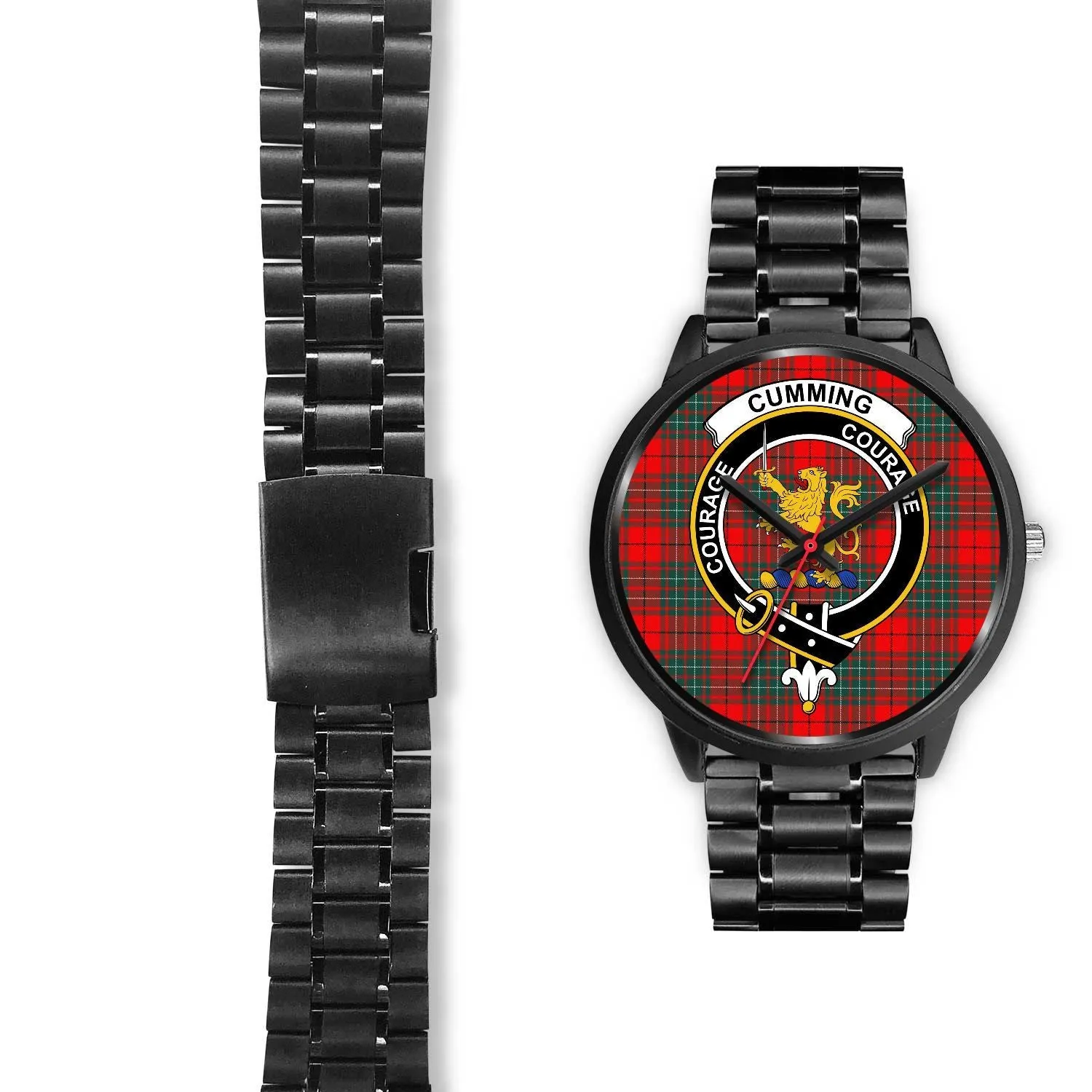 Cumming Modern Clan Badge Tartan Black Watch