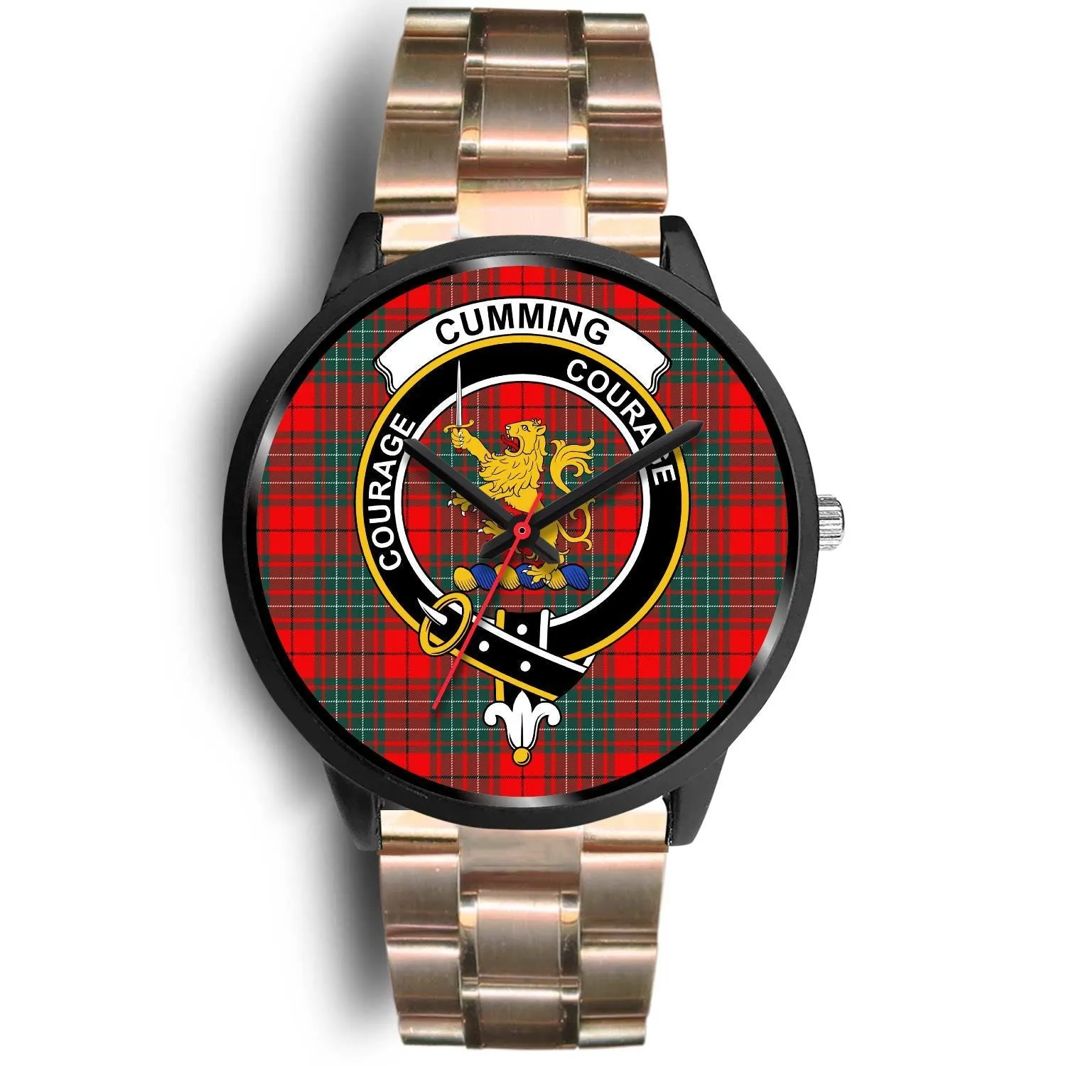 Cumming Modern Clan Badge Tartan Black Watch