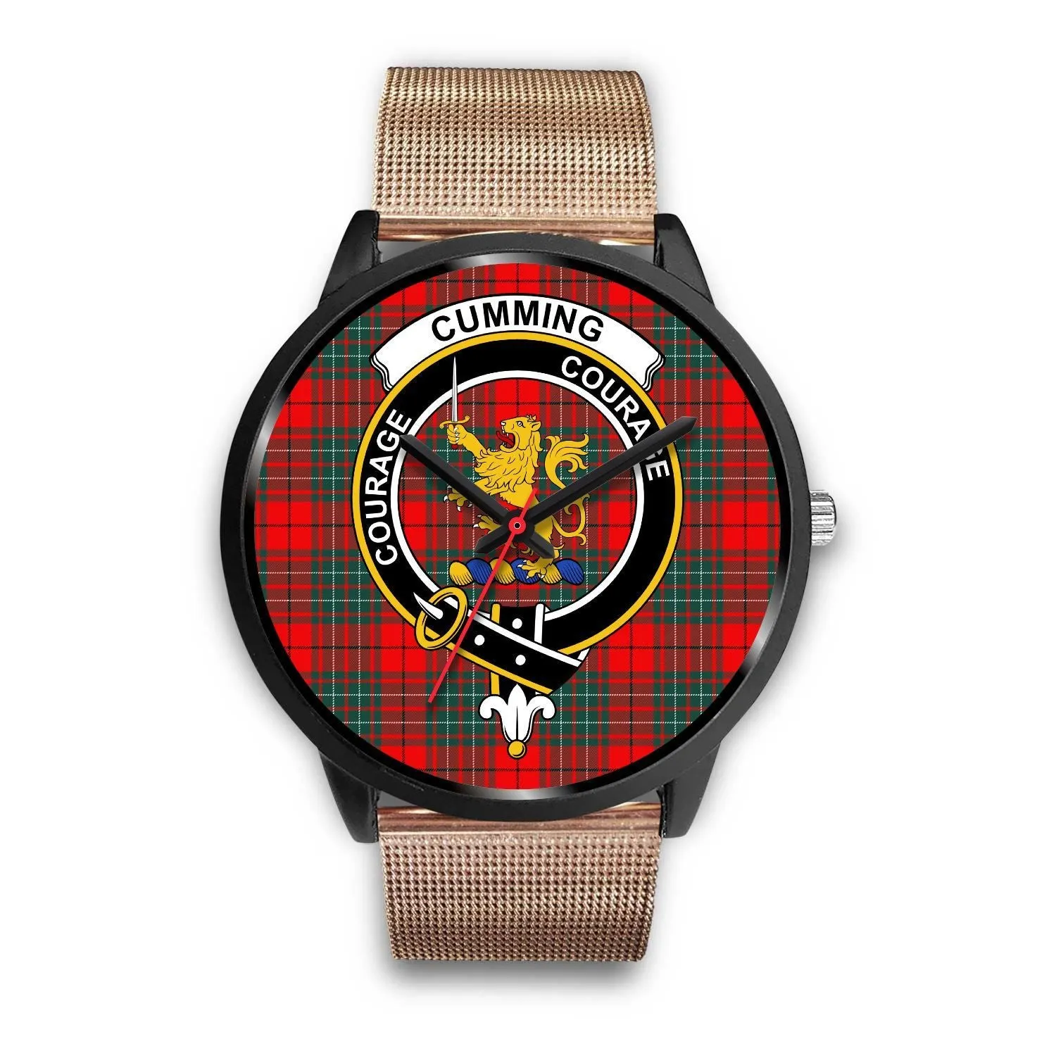 Cumming Modern Clan Badge Tartan Black Watch