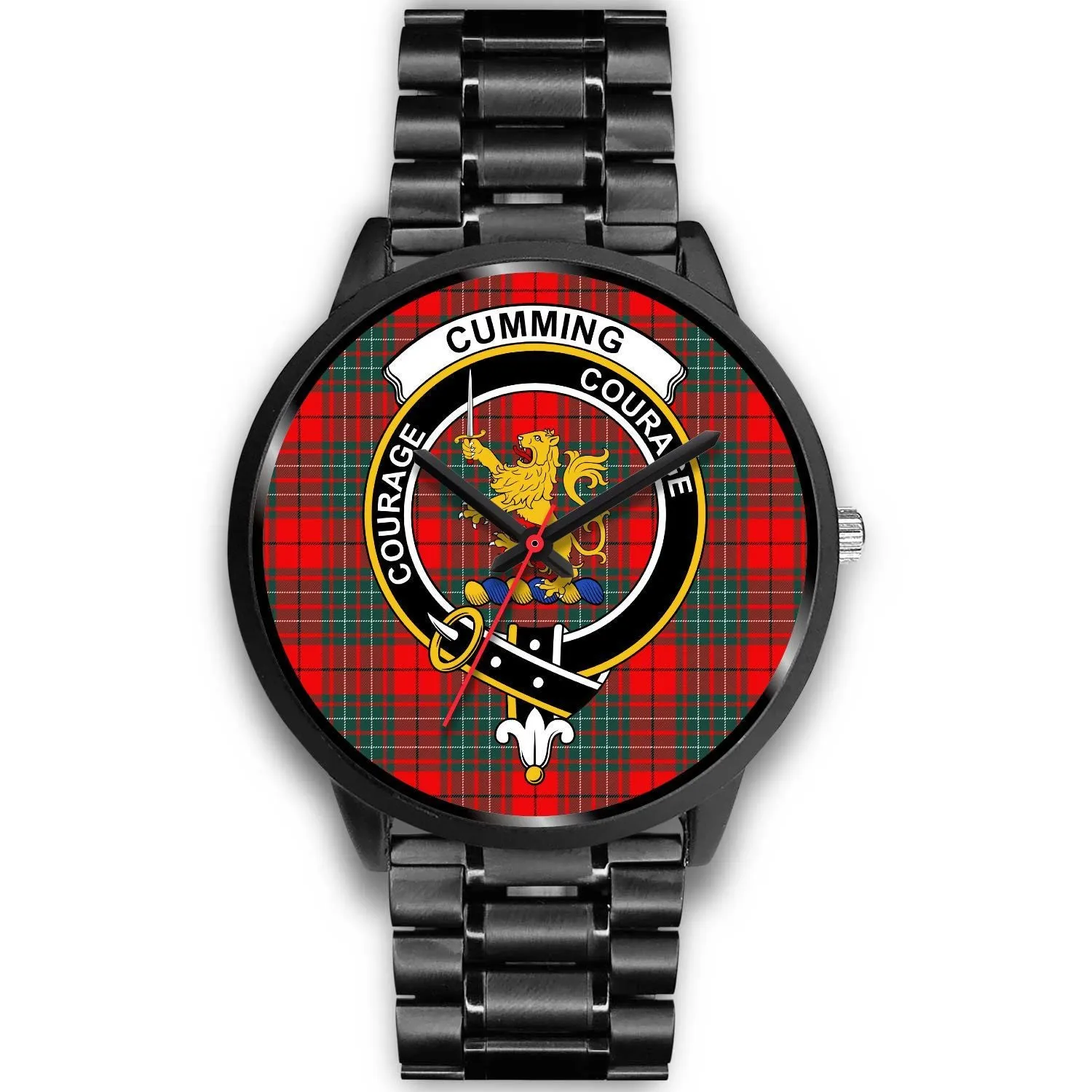 Cumming Modern Clan Badge Tartan Black Watch