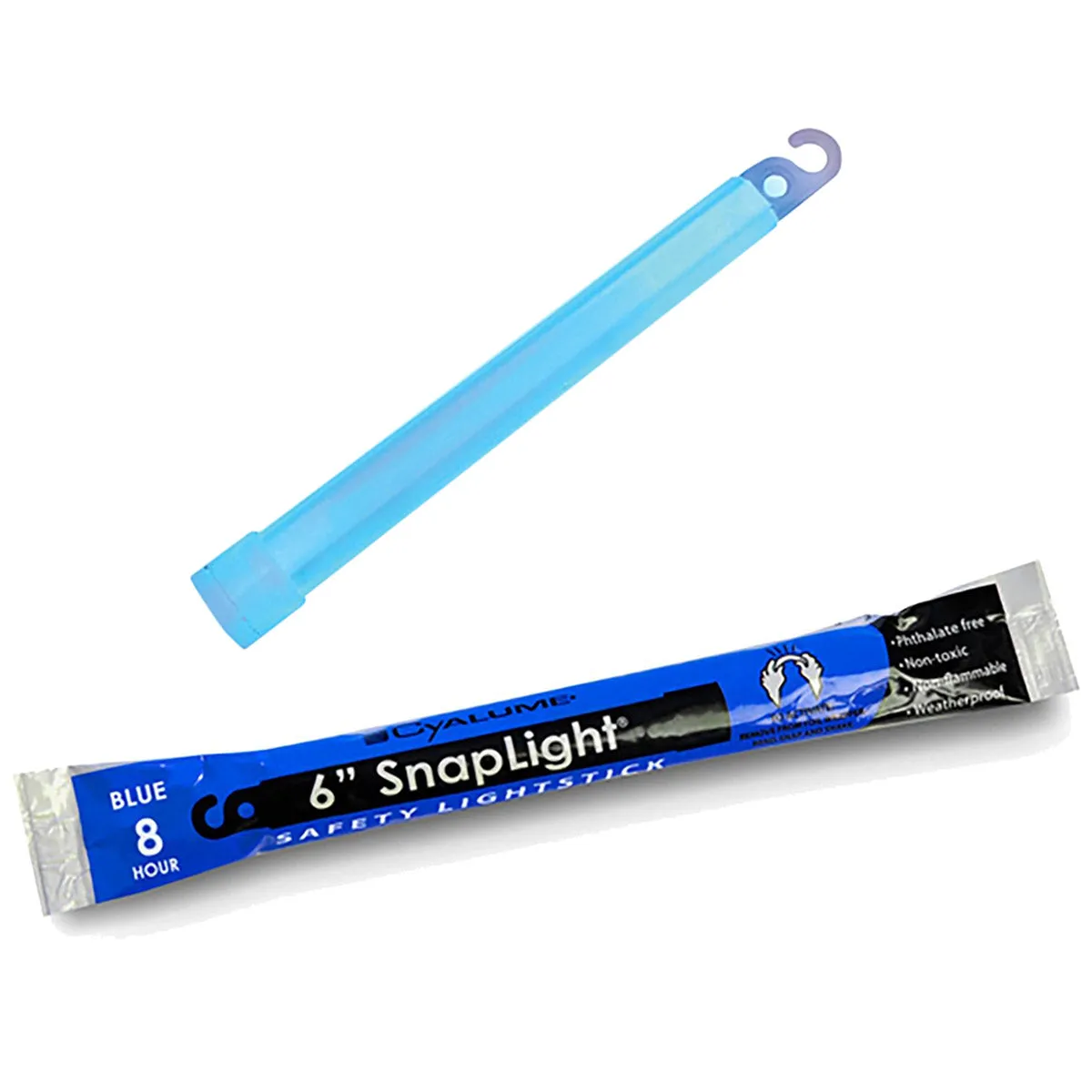 Cyalume SnapLight Lightstick 8 Hour 6”  Blue