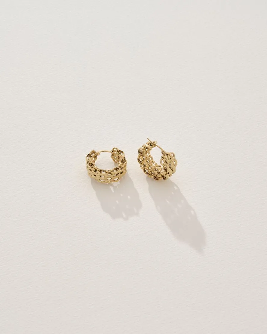 Danielle Earrings in Gold