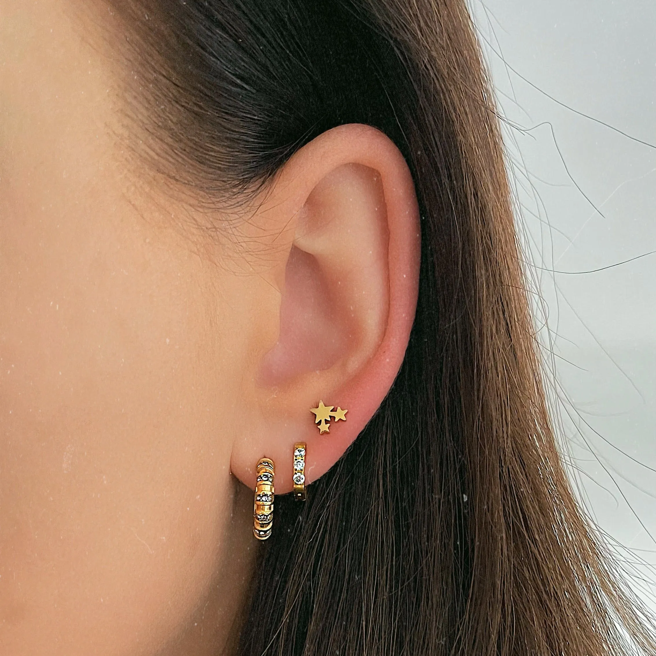 Daphne Hoop Earrings