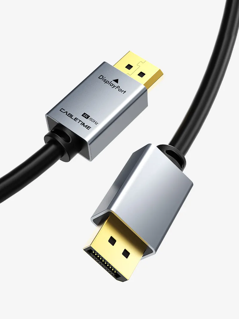 DisplayPort to DisplayPort 1.2 Cable 4K 60Hz 1m 3m 5m