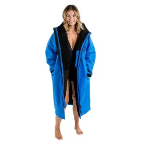 Dryrobe Advance  Changing Robe Long Sleeved - Cobalt Blue/Black