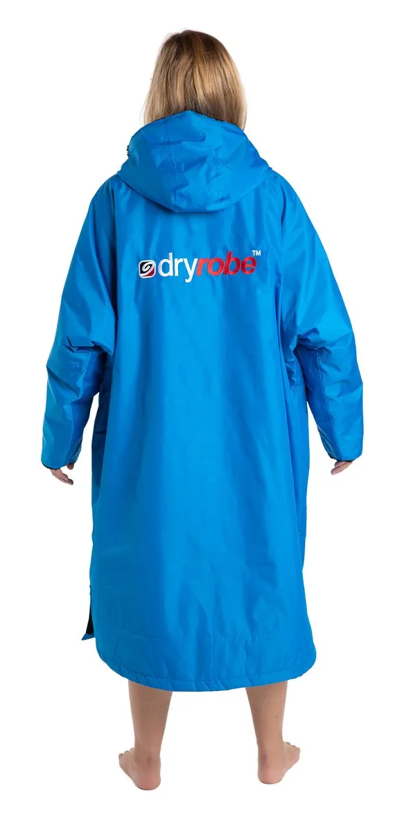 Dryrobe Advance  Changing Robe Long Sleeved - Cobalt Blue/Black