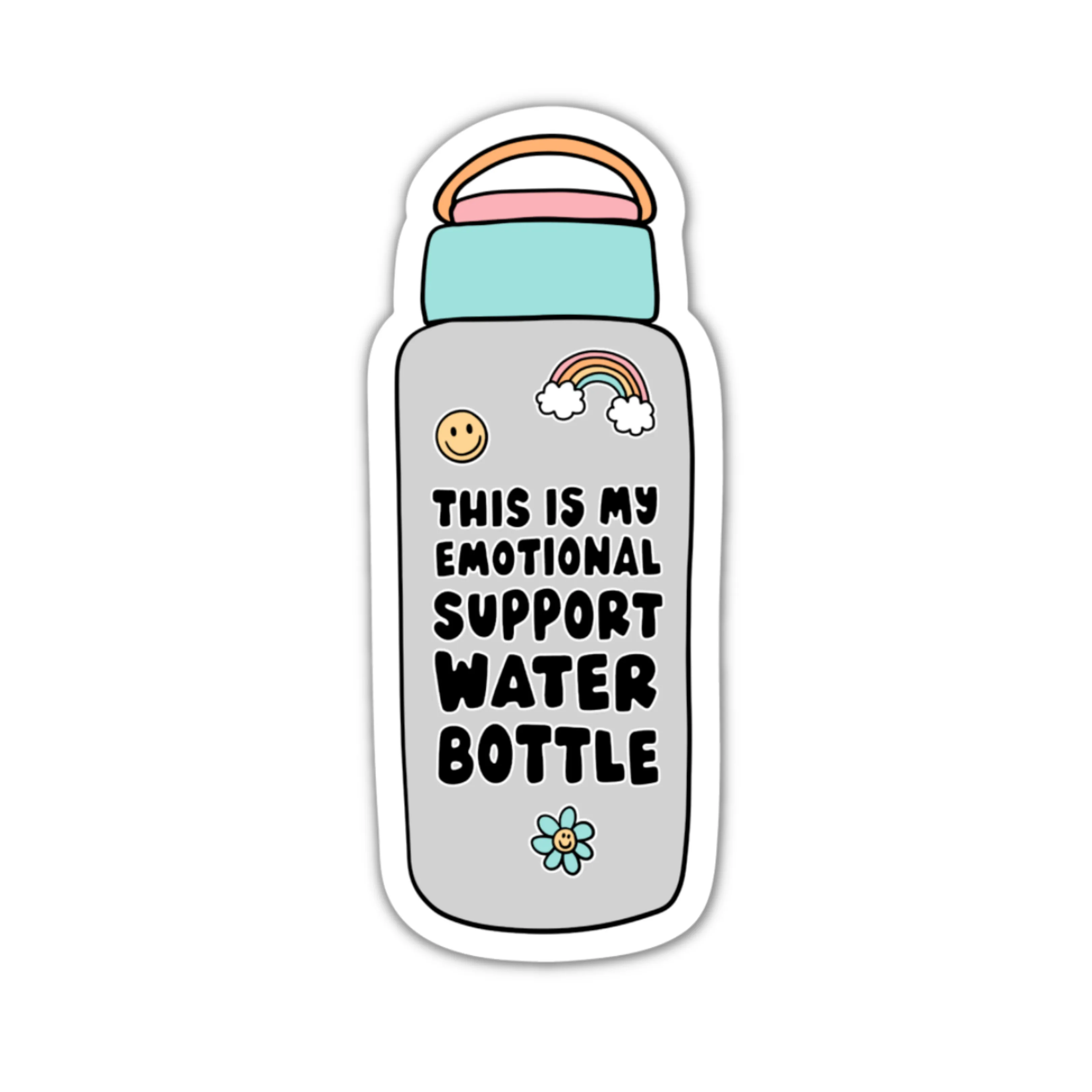 Emotional Support Water Bottle | Sticker