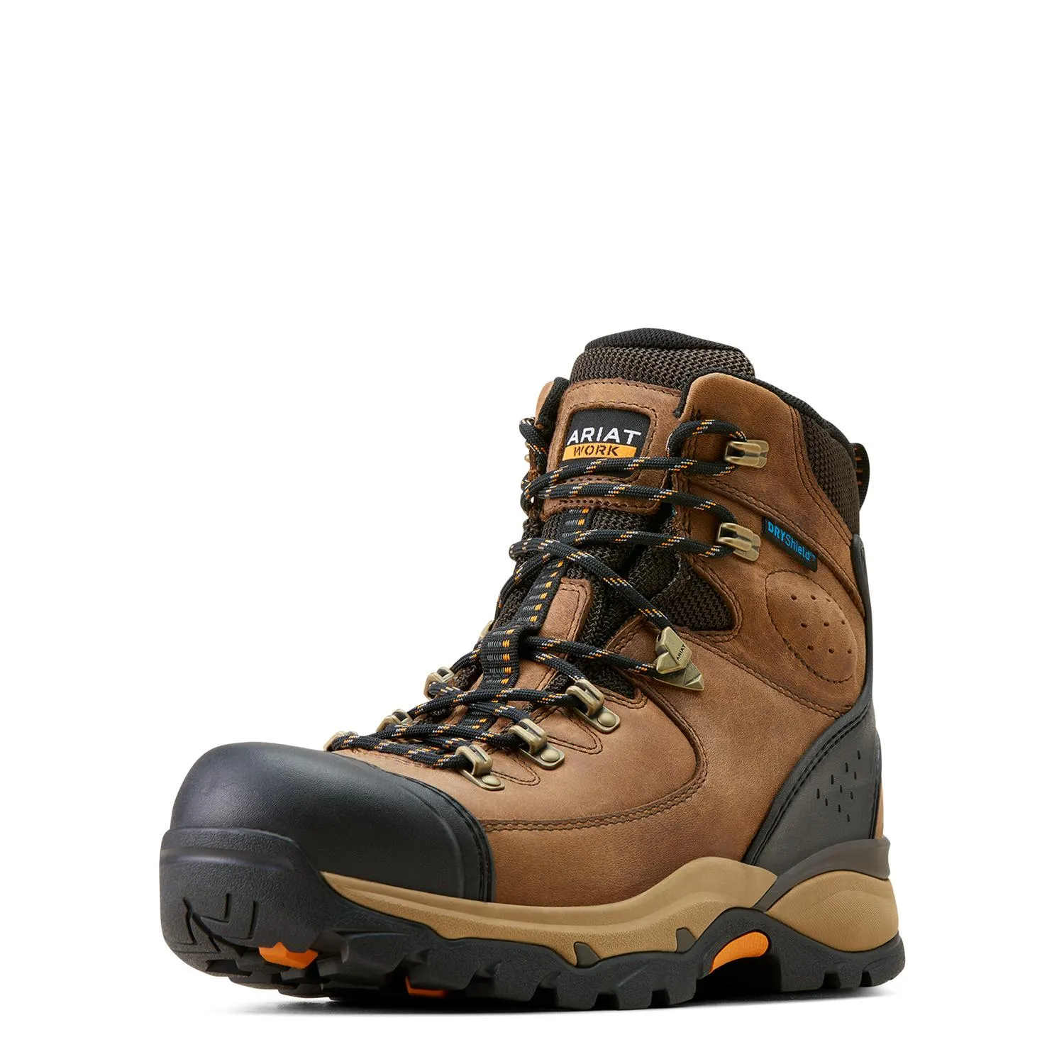 Endeavor 6 inch Soft-Toe Waterproof Work Boot Dusted Brown