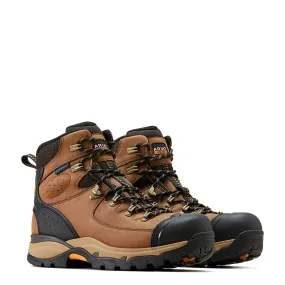 Endeavor 6 inch Soft-Toe Waterproof Work Boot Dusted Brown